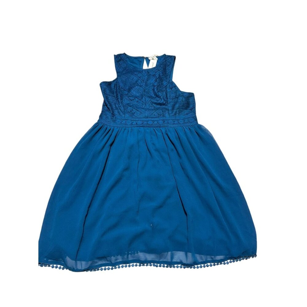 NWT Francesca's Mini Dress Blue Size Large